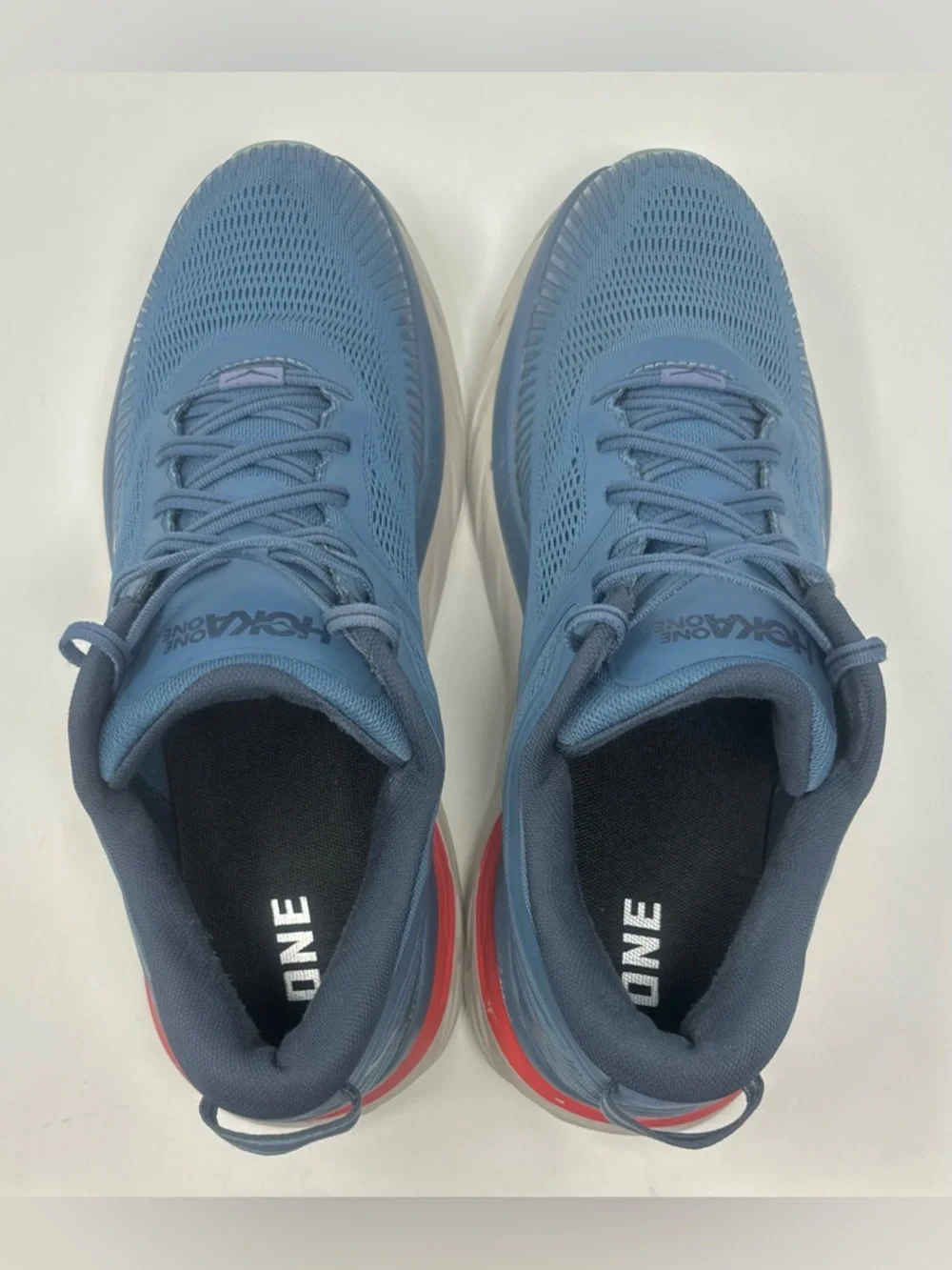 Hoka Bondi 7 Men’s Real Teal Outer Space Blue Running (Cleaned & Refreshed)